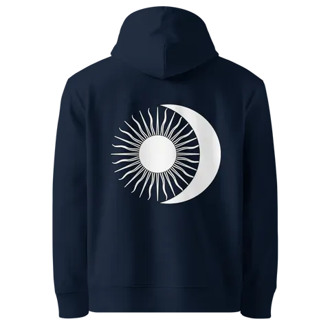 White sun and moon